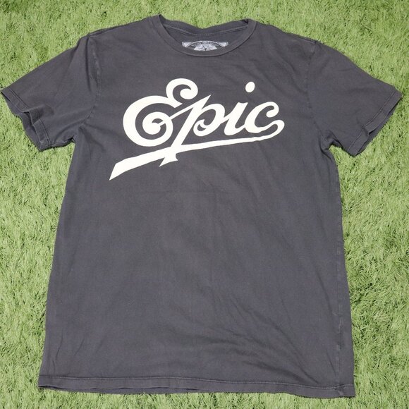 Archive Epic Records Brand T-Shirt Size Large - Picture 2 of 8
